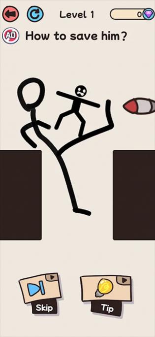 画线救援手机版(Draw Line Rescue)