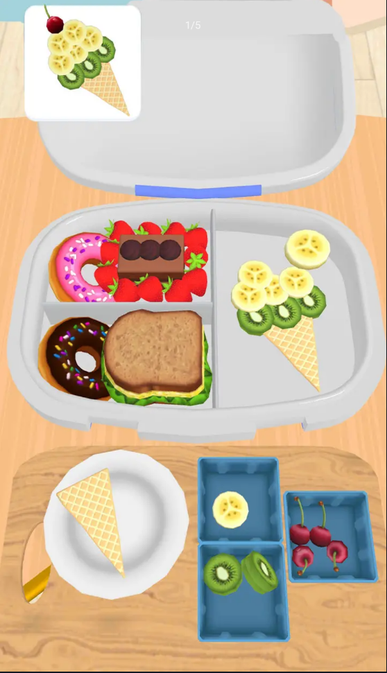 整理便当盒游戏(Lunch Box)