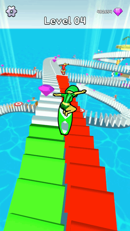 多米诺冲浪者(Domino Surfer)