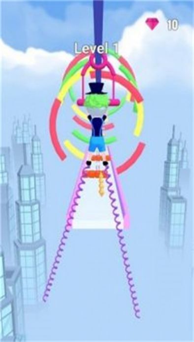 弹跳人跑酷(Spring Jump)