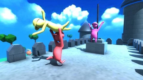 平板坠落(Human on Flat Floor - Fall Gang Fights)