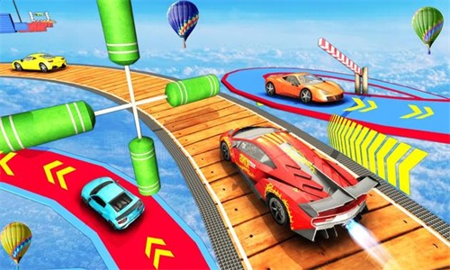疯狂特技赛车竞速(Crazy Car Stunts  Car Games 3D)