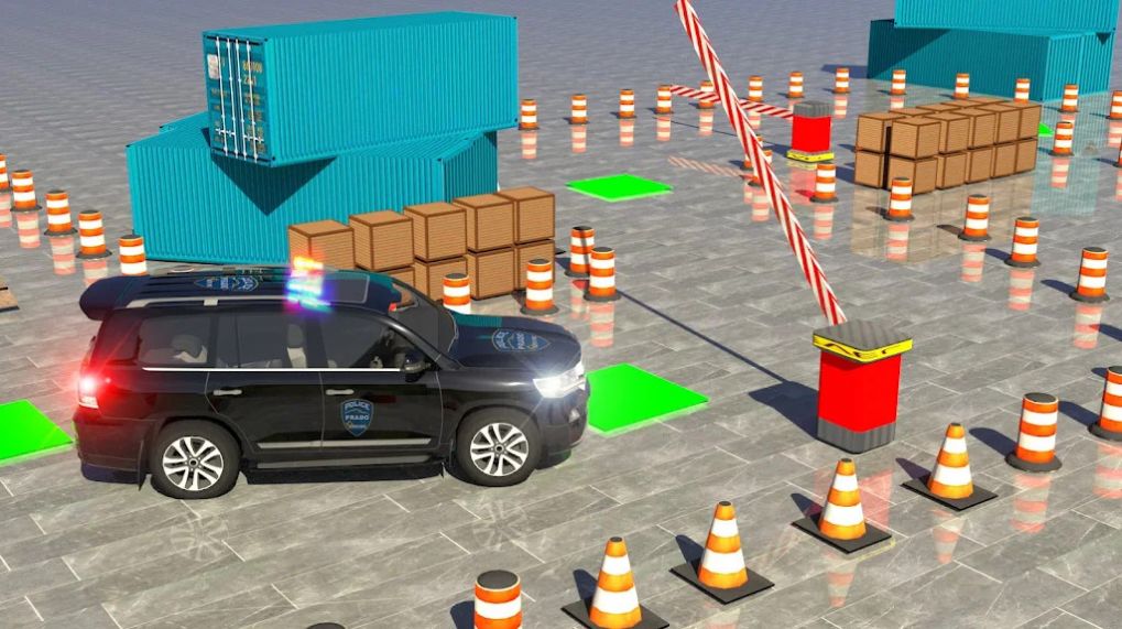 警察普拉多停车场（Police Prado Parking Game）