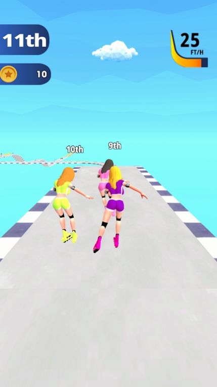 轮滑比赛(Roller Skate Race)