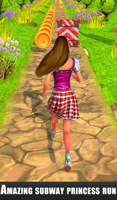 公主丛林赛跑(Princess Jungle Runner - Subway Jungle Game)