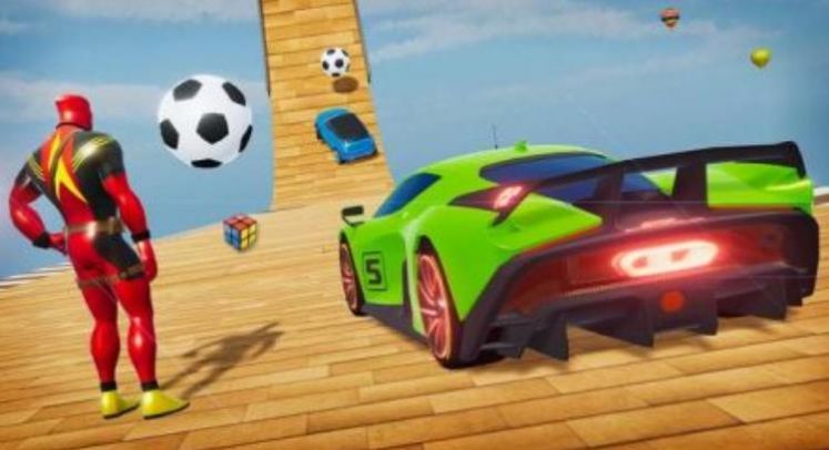 超级坡道极限竞赛游戏(Mega Ramps Extreme Race)