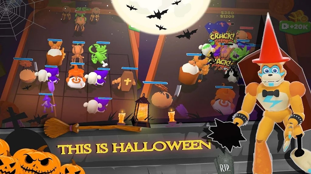 万圣节合并蓝色怪物（Halloween Merge: Blue Monster）