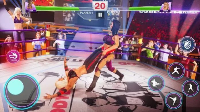 女孩摔跤格斗手游官方版(Girls wrestling fight game)