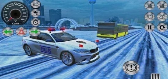 真实宝马警车驾驶模拟(Türk BMW Polis Araba Oyunu 3D)