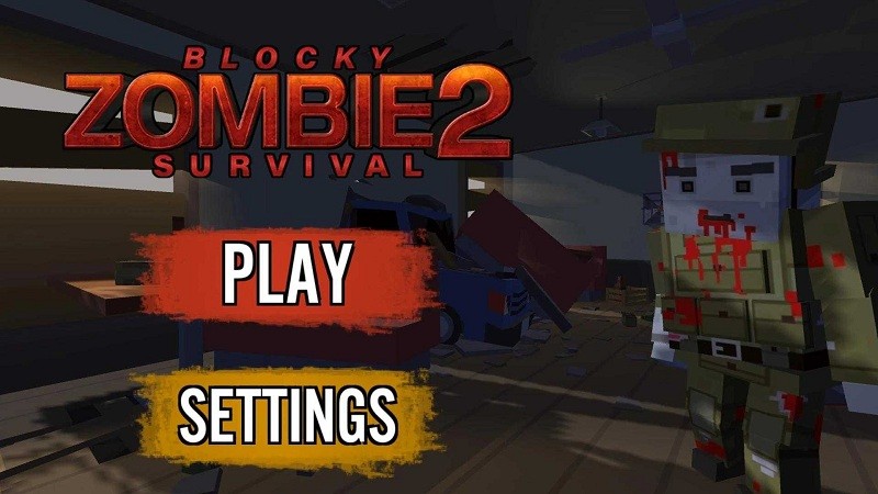 方块僵尸生存2(Blocky Zombie Survival 2)