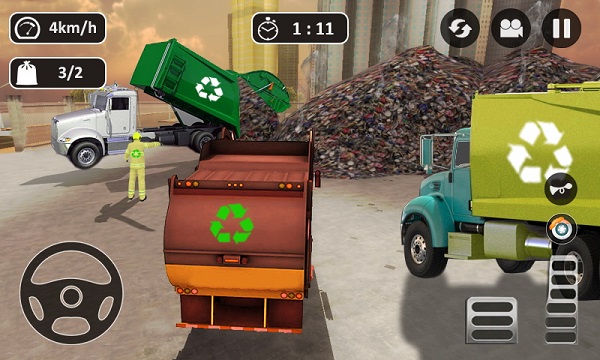 模拟垃圾车清洁(Garbage Trash Truck Driving)