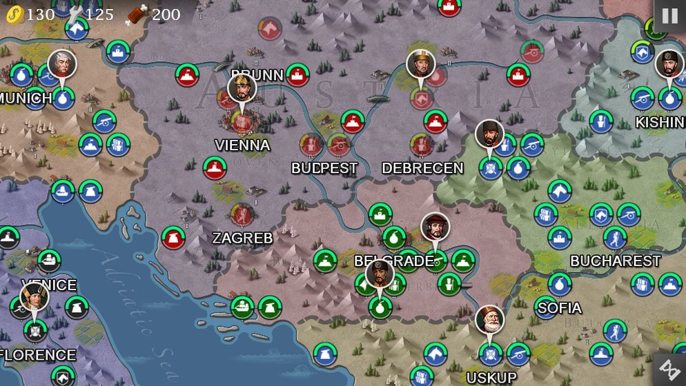 欧陆的战争4(European War 4)