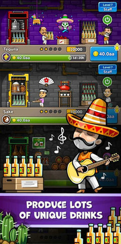 酒吧公司放置大亨(Pub Inc Idle Tycoon)
