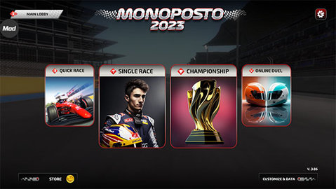 F1方程式赛车(Monoposto)