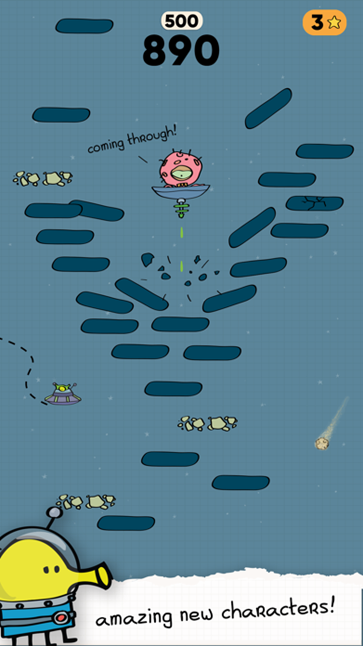 涂鸦跳跃2安卓版（Doodle Jump 2）