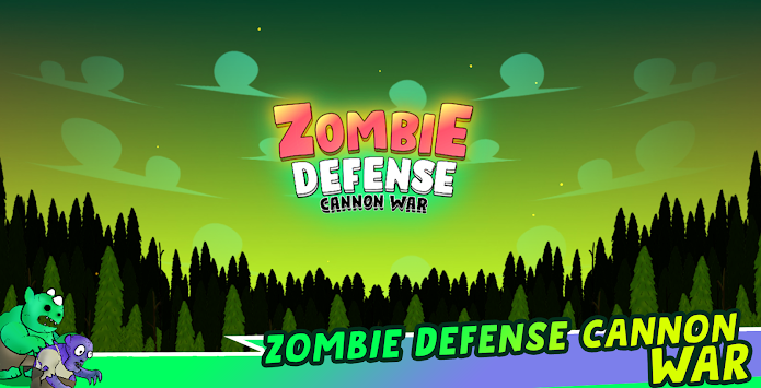 僵尸防御大炮战争游戏(Zombie Defense)