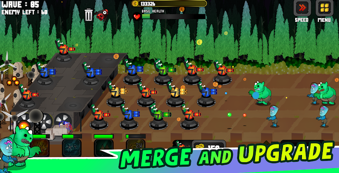 僵尸防御大炮战争游戏(Zombie Defense)