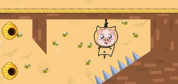疯狂猪猪画线救援(Crazy Piggy)